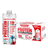 Carnivor RTD Protein Shake Rocket Pop flavor with 30g protein, electrolytes, and no sugar or lactose.